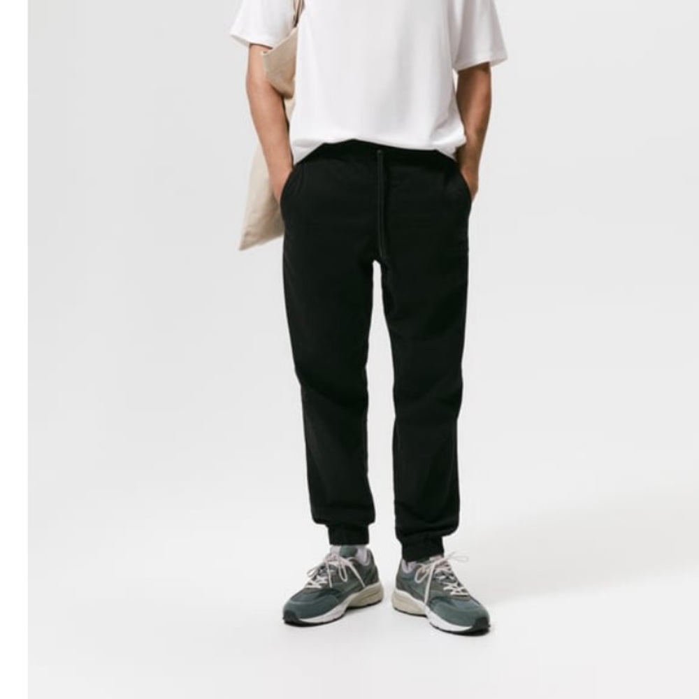 Mens Pleated Jogger Pants
